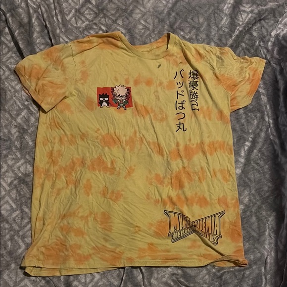 Yellow and Orange My Hero Academia T-Shirt - Picture 1 of 4